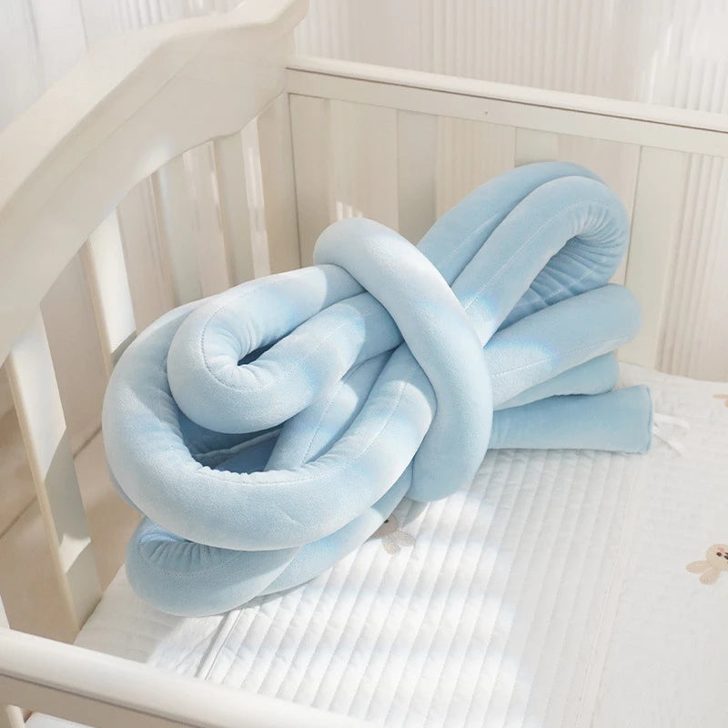 Baby Room Fence Bedside Baby Bed Decoration Anti Fall Railing DIY Woven Anti-collision Strip Woven Bedside Children's Fence