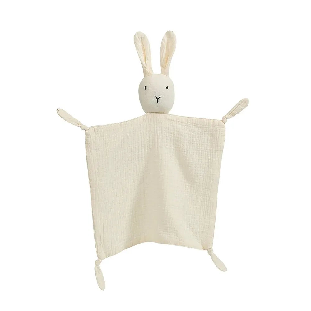 Doudou Mousseline Bébé | Couverture Apaisante Coton | Nouveau-Né 4 Saisons