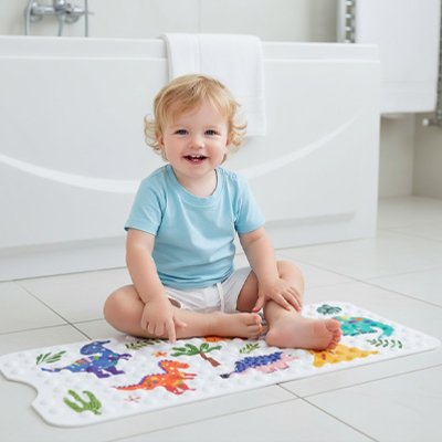Tapis de bain pour bébé