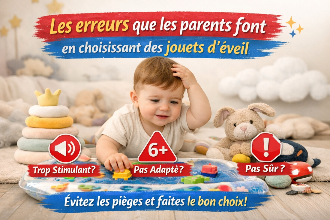 Les erreurs que les parents font en choisissant des jouets d’éveil