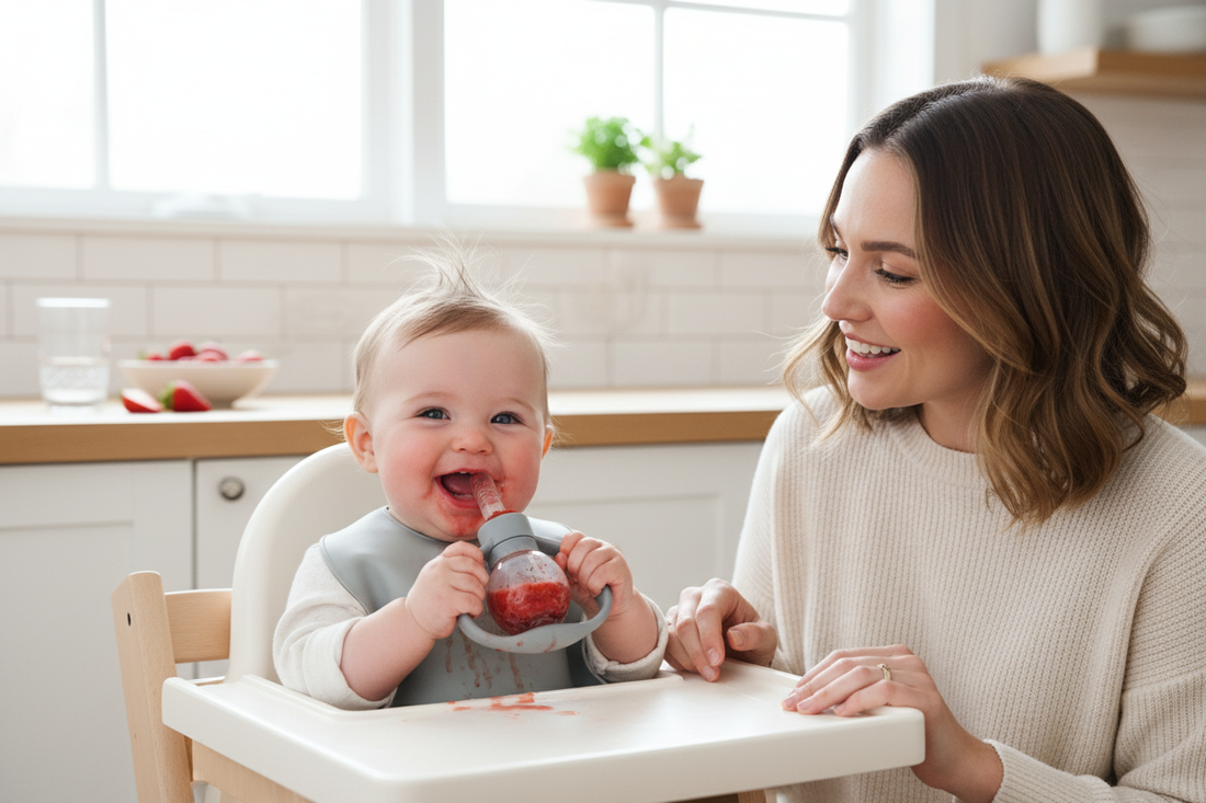 Grignoteuse bébé : comment introduire les fruits en toute sécurité dès 6 mois ?