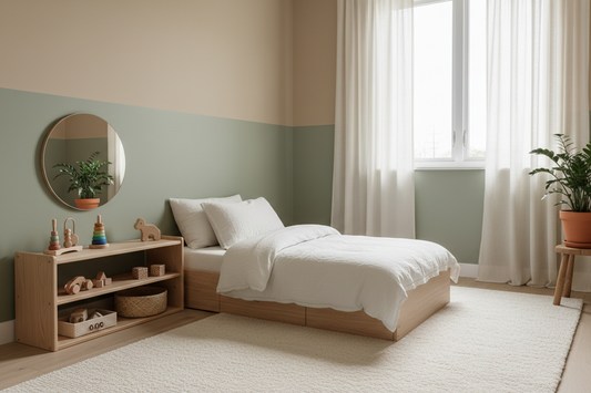 Chambre Montessori bébé : comment l'aménager simplement