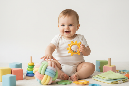 Les 5 sens de bébé : comment les stimuler au quotidien ?