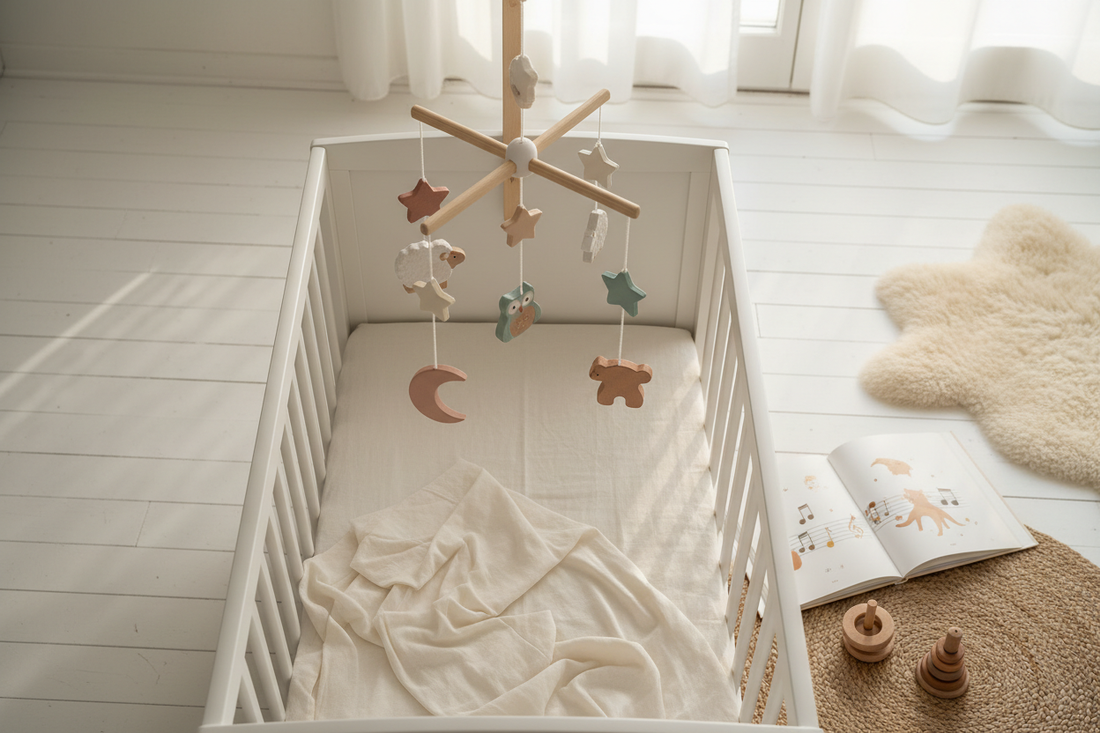 Mobile musical bébé : comment stimuler l'éveil de votre nouveau-né ?