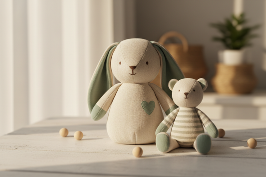 Peluche Montessori : comment elle stimule l'éveil de bébé