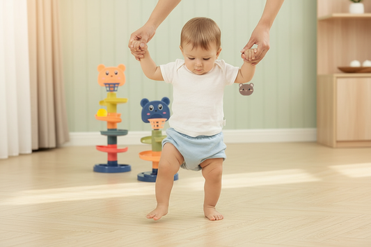 Premiers pas de bébé : Guide complet 2026 pour accompagner l'apprentissage de la marche
