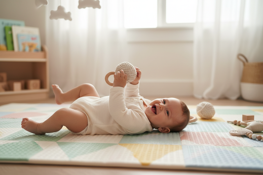 Comment stimuler l'éveil de bébé de 0 à 6 mois ?