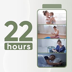 Babyphone vidéo 5" zoom 4x – Batterie 22h, portée 300m, PTZ & vision nocturne