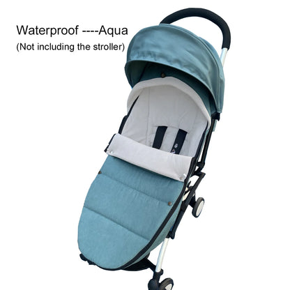 Chancelière Poussette Universelle | Compatible YOYO, Cybex & Babyzen | Hiver Imperméable