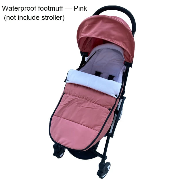 Chancelière Poussette Universelle | Compatible YOYO, Cybex & Babyzen | Hiver Imperméable