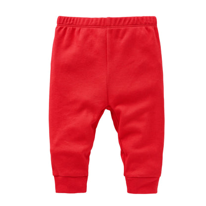 Pantalon Bébé 100% Coton | Couleur Unie | Legging Nouveau-Né | 0-24 Mois