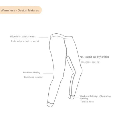 Pantalon Polaire Bébé | Legging Velours Chaud Hiver | Fille & Garçon | 0-6 Ans