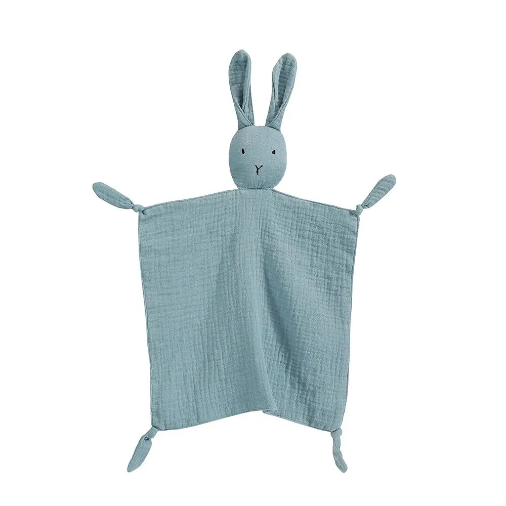 Doudou Mousseline Bébé | Couverture Apaisante Coton | Nouveau-Né 4 Saisons