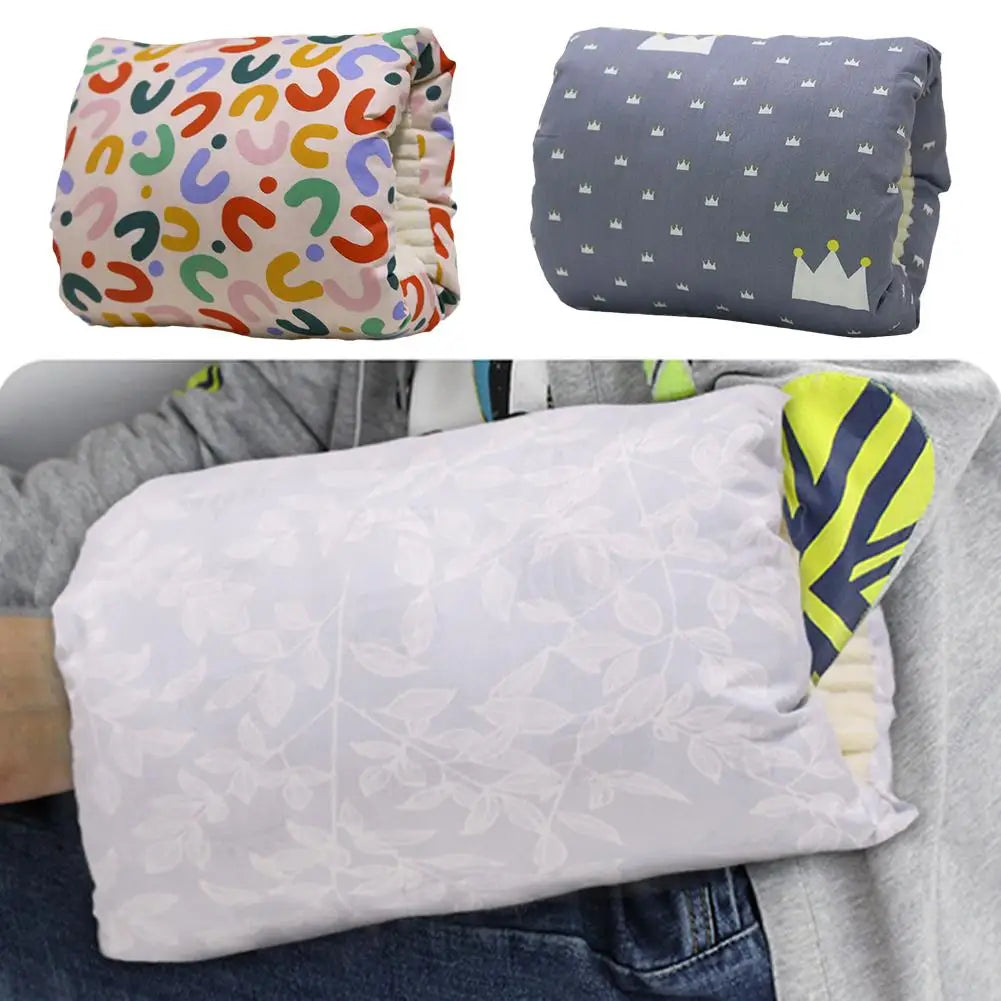 Coussin bras allaitement portable coton doux – Soutien ciblé, léger, lavable machine