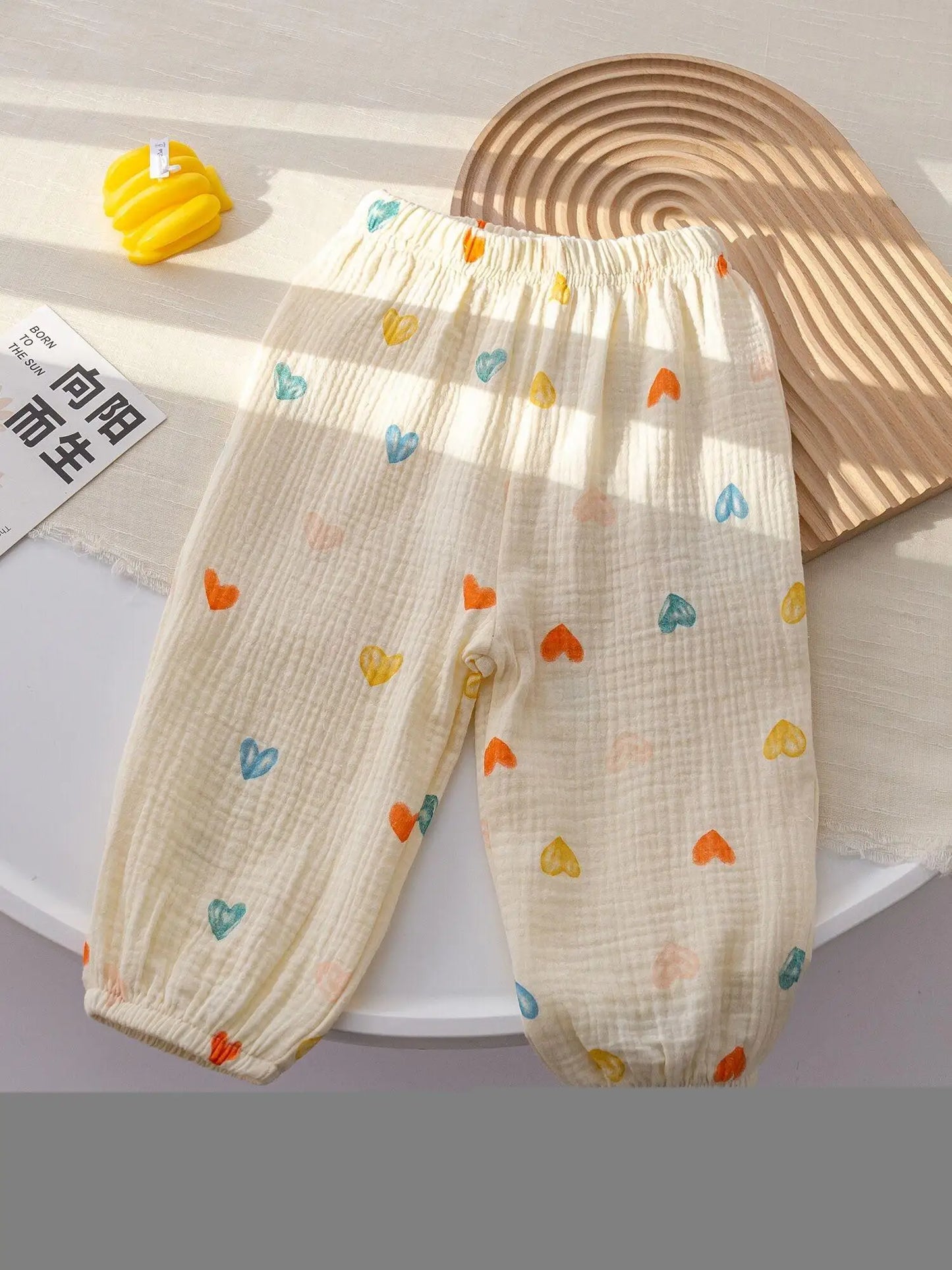 Sarouel Bébé Imprimé | Fille & Garçon | Pantalon Ample Été | 0-3 Ans
