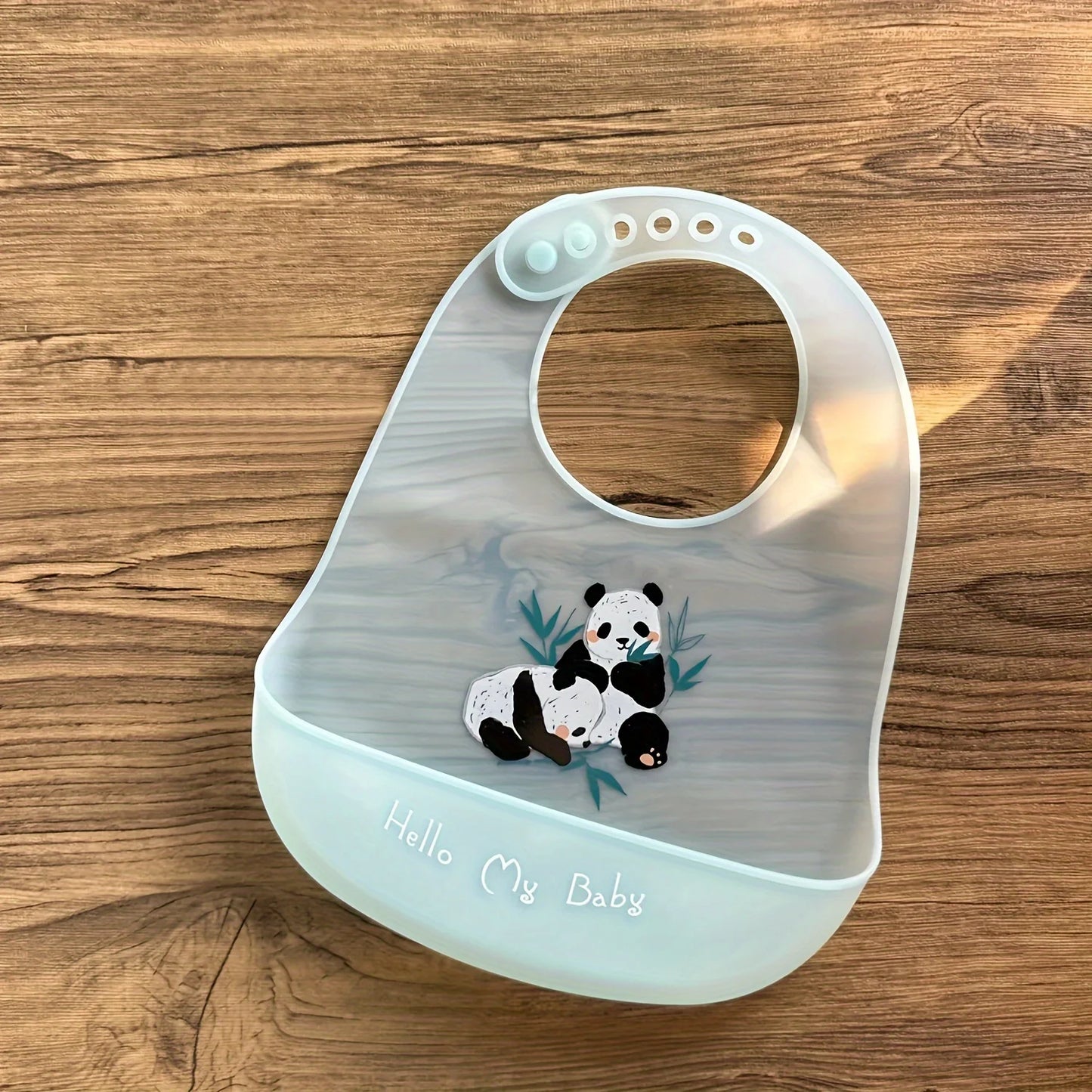 Bavoir silicone souple bébé – 7 motifs animaux mignons, impérméable, 1-3 ans