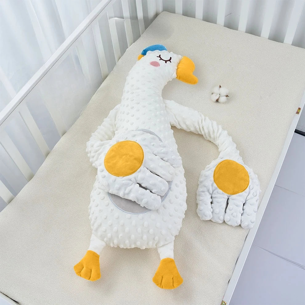 Peluche Tapotante Bébé | Coussin Tapotement Télécommande | Nouveau-Né