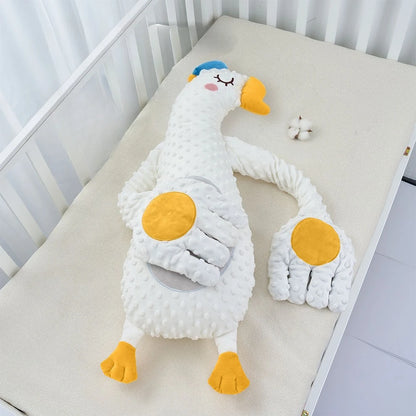 Peluche Tapotante Bébé | Coussin Tapotement Télécommande | Nouveau-Né
