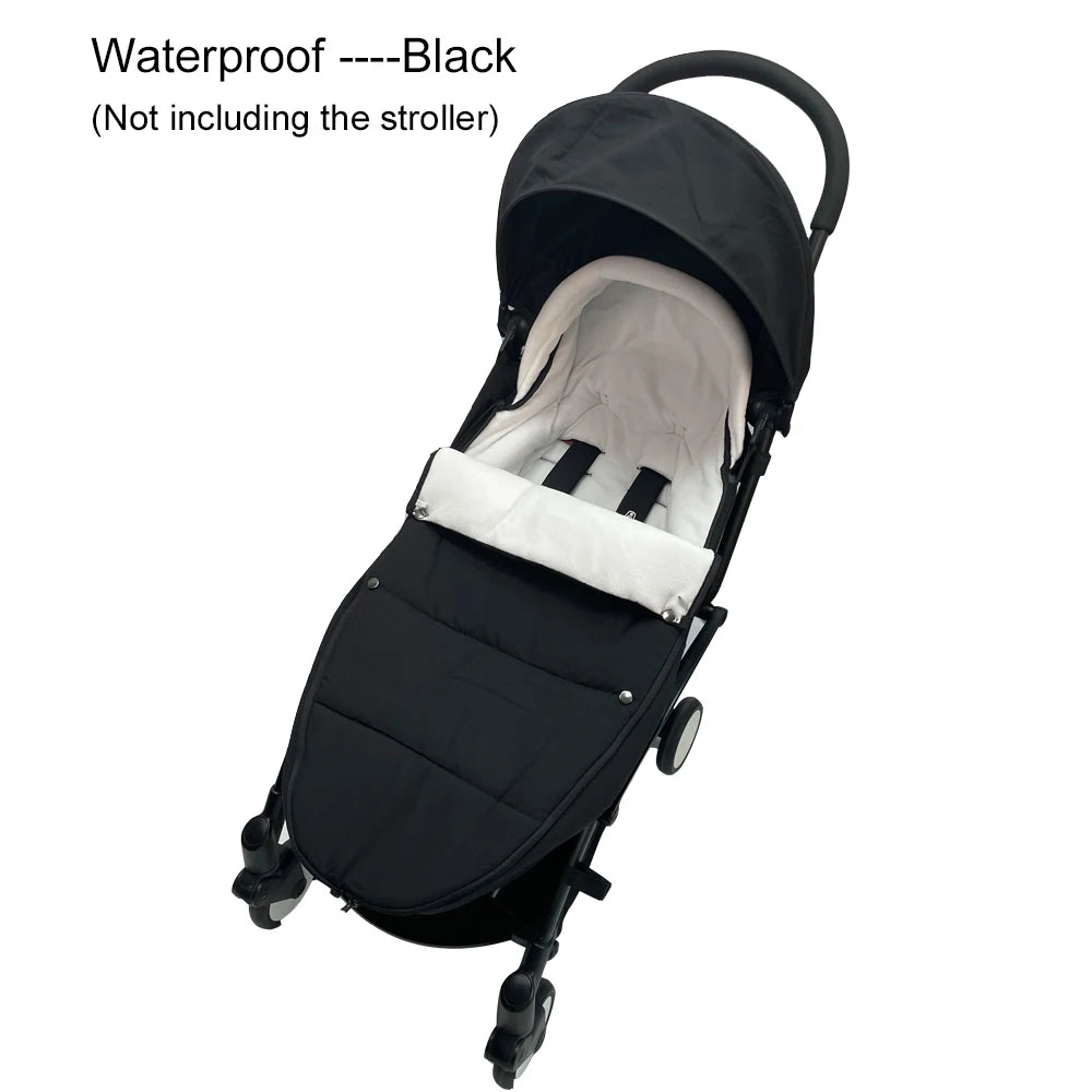 Chancelière Poussette Universelle | Compatible YOYO, Cybex & Babyzen | Hiver Imperméable