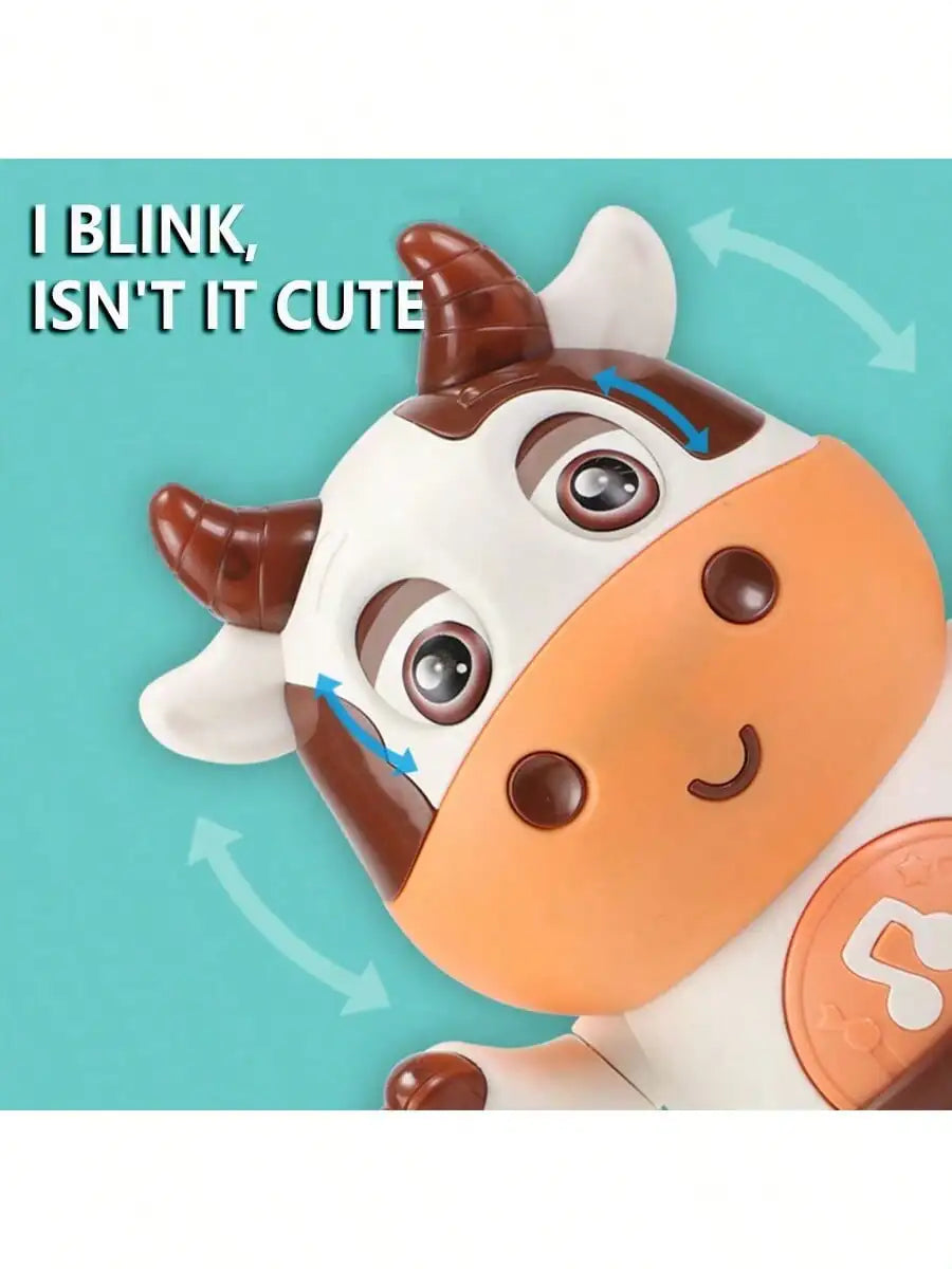 Peluche Vache Dansante Bébé | Qui Danse et Chante | Jouet Musical Interactif