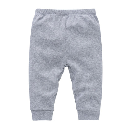 Pantalon Bébé 100% Coton | Couleur Unie | Legging Nouveau-Né | 0-24 Mois