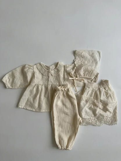 Pantalon Bébé Coton Doux | Imprimé Mignon | Mousseline | 3 Mois – 3 Ans
