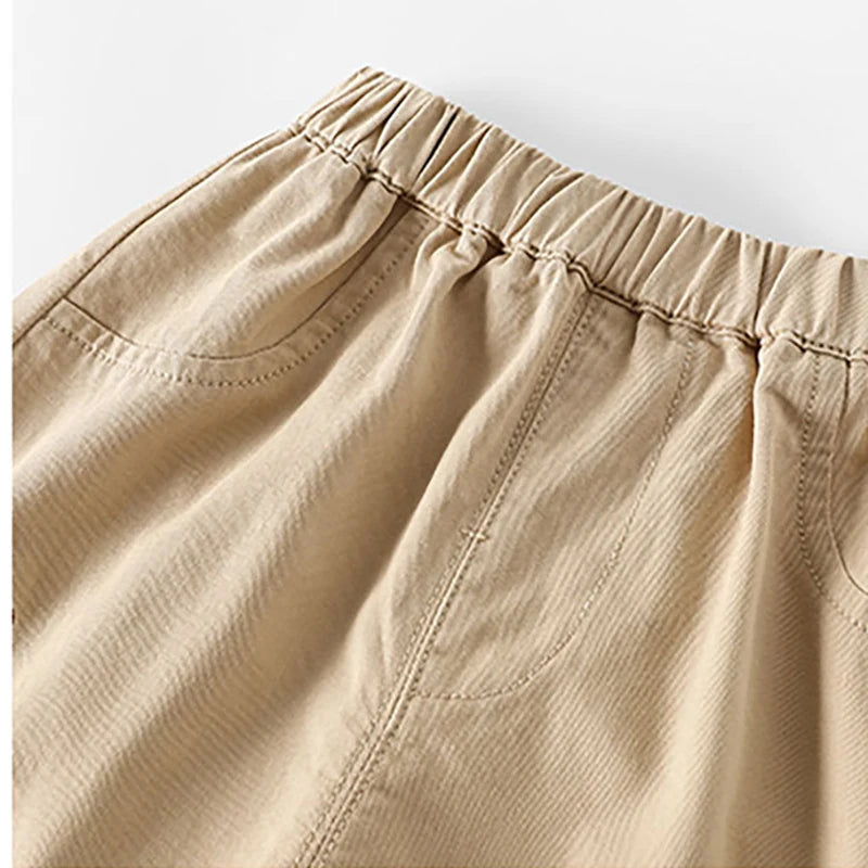 Pantalon Bébé Garçon | Jean Rayé Ample | Sarouel Coton | 1 Mois – 7 Ans