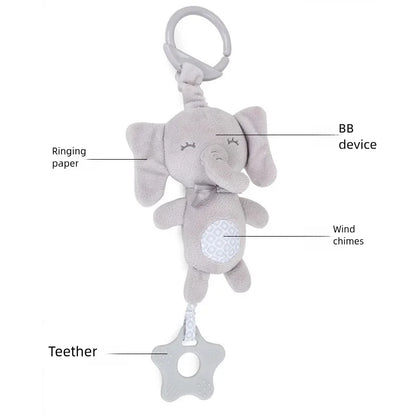 Cadeau de naissance – Hochet musical suspendu pour lit ou poussette