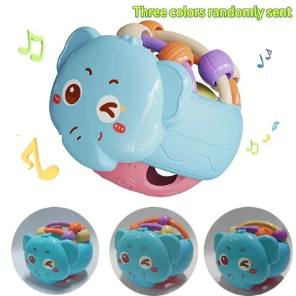 Balle Sensorielle Bébé Montessori | Hochet Silicone 0-6 Mois | Fille Garçon