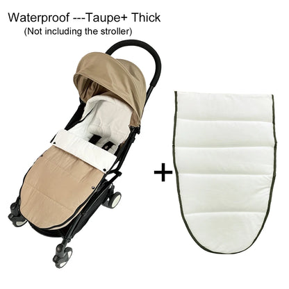 Chancelière Poussette Universelle | Compatible YOYO, Cybex & Babyzen | Hiver Imperméable