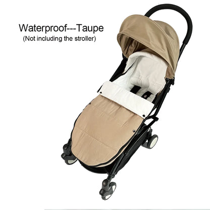 Chancelière Poussette Universelle | Compatible YOYO, Cybex & Babyzen | Hiver Imperméable