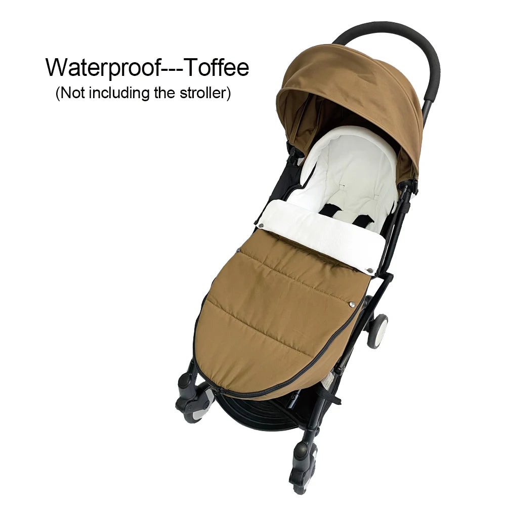 Chancelière Poussette Universelle | Compatible YOYO, Cybex & Babyzen | Hiver Imperméable
