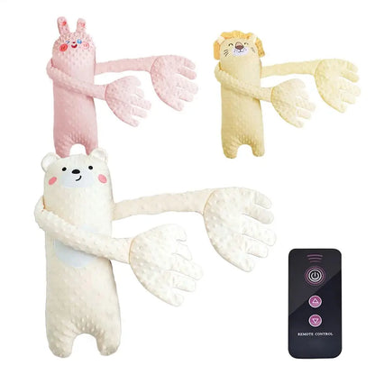 Peluche Apaisante Bébé Qui Respire | Ourson Aide Sommeil Télécommande