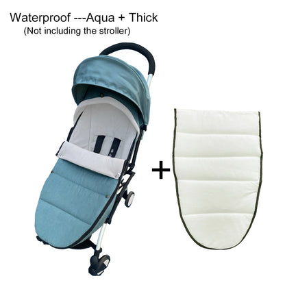 Chancelière Poussette Universelle | Compatible YOYO, Cybex & Babyzen | Hiver Imperméable