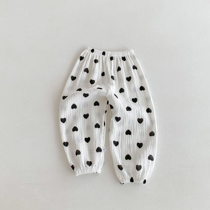 Pantalon Anti-Moustiques Enfant | Sarouel Floral Été | 18 Mois – 6 Ans