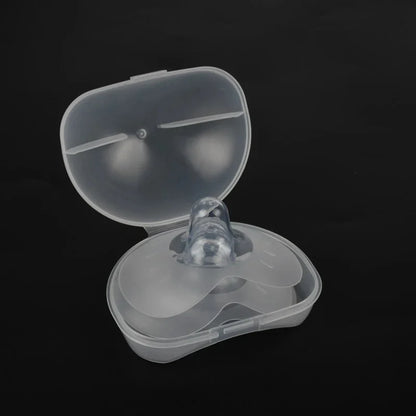 Protège-mamelons silicone allaitement – Lot de 2, doux & sécurisés, tailles S/M/L