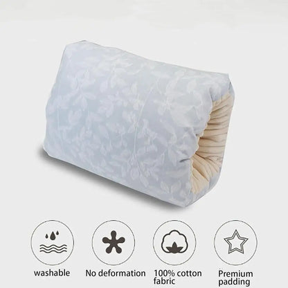 Coussin bras allaitement portable coton doux – Soutien ciblé, léger, lavable machine