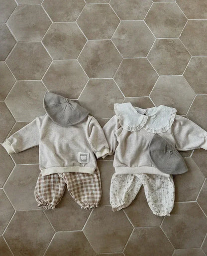 Pantalon Bébé Coton Doux | Imprimé Mignon | Mousseline | 3 Mois – 3 Ans