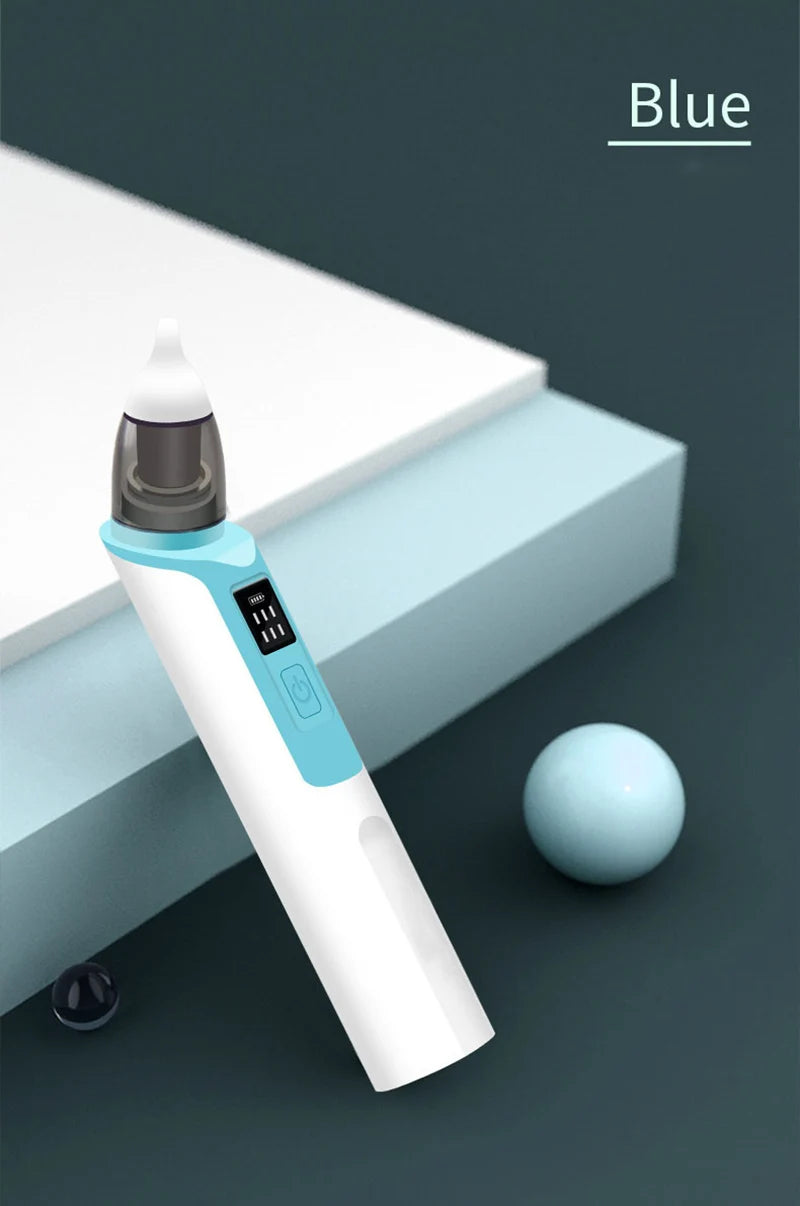 Mouche bébé électrique rechargeable 2026 – Silencieux, anti-congestion, 9 niveaux d'aspiration