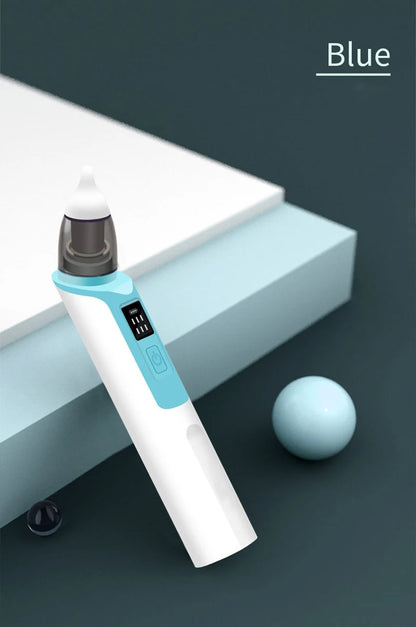 Mouche bébé électrique rechargeable 2026 – Silencieux, anti-congestion, 9 niveaux d'aspiration