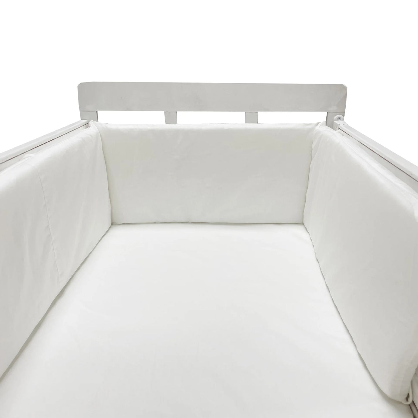 Tour de Lit Bébé Coton | Pare-Choc Respirant 200cm | 24 Couleurs | 0-36 mois