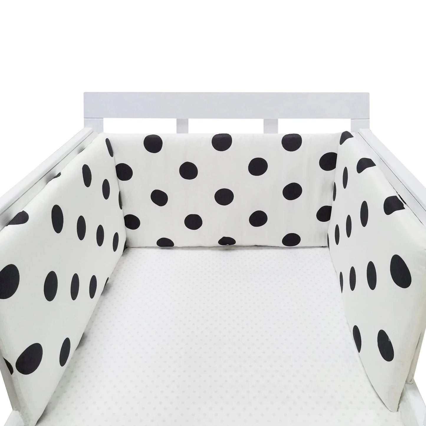 Tour de Lit Bébé Coton | Pare-Choc Respirant 200cm | 24 Couleurs | 0-36 mois