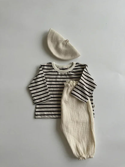 Pantalon Bébé Coton Doux | Imprimé Mignon | Mousseline | 3 Mois – 3 Ans