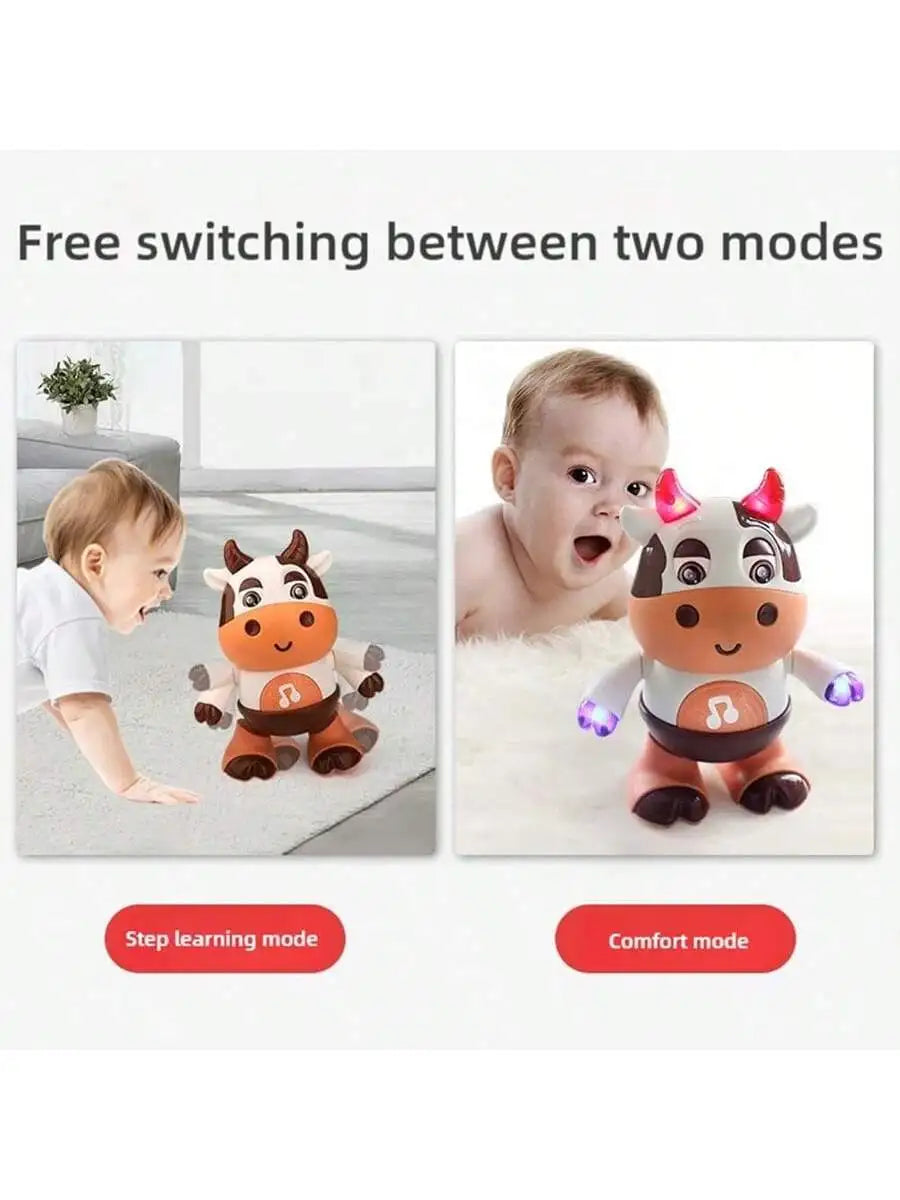 Peluche Vache Dansante Bébé | Qui Danse et Chante | Jouet Musical Interactif