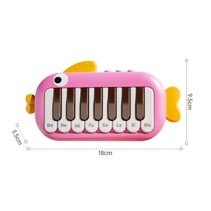 Piano de Poche Électronique Montessori | Clavier Musical Bébé & Enfant | Instrument Éveil 0-6 Ans