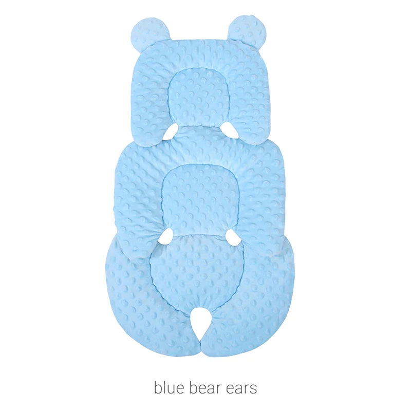 Four Seasons Baby Stroller Cushion Infant Car Seat Insert Stroller Pad General Thermal Mattress Mesh Breathable 2 Side Available