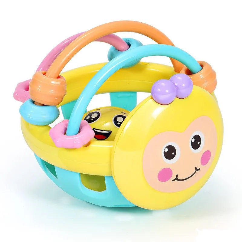 Hochet Bébé Montessori | Balle Dentition Sensorielle | 0-3 Mois Naissance