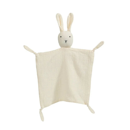Doudou Mousseline Bébé | Couverture Apaisante Coton | Nouveau-Né 4 Saisons