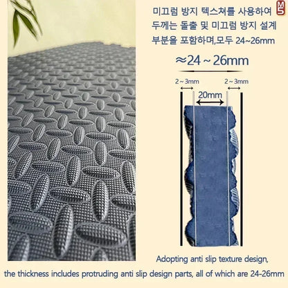 Tapis de Jeu Bébé Puzzle Mousse – Non Toxique, Antidérapant, 2.5cm
