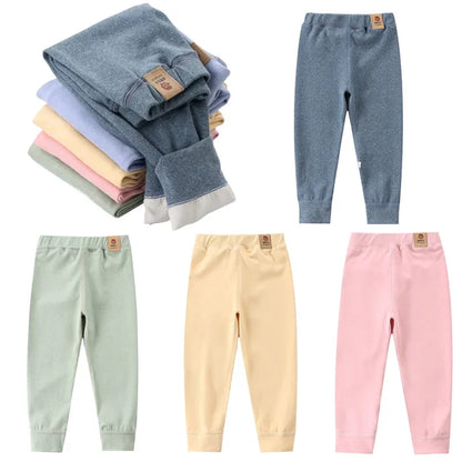 Pantalon Polaire Bébé | Legging Velours Chaud Hiver | Fille & Garçon | 0-6 Ans